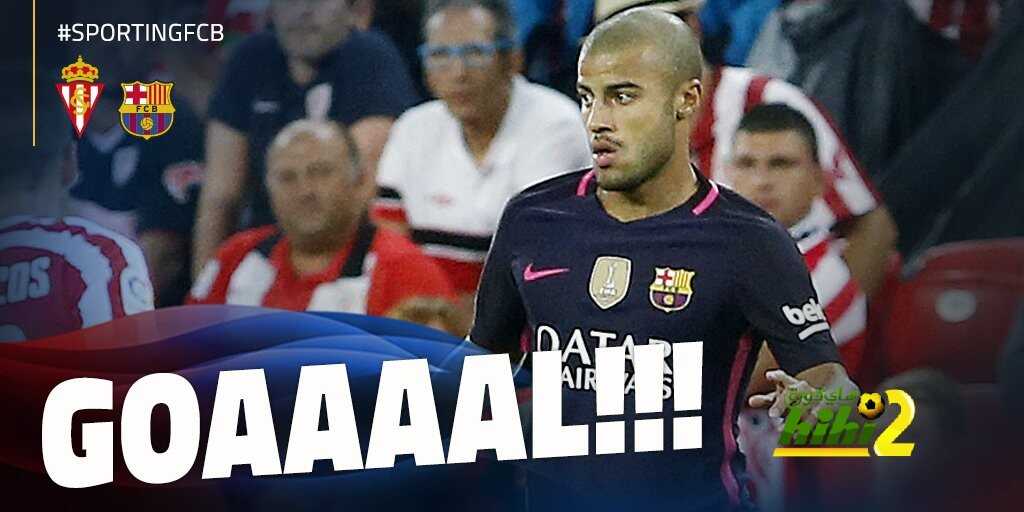 برشلونة ينهي الشوط الأول متقدما على خيخون