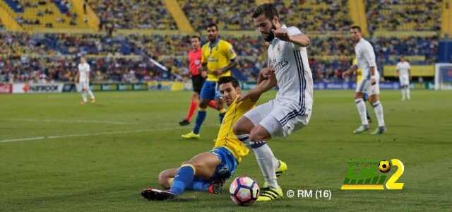 ريال مدريد ينهي الشوط الأول متعادلا إيجابيا ضد لاس بالماس !