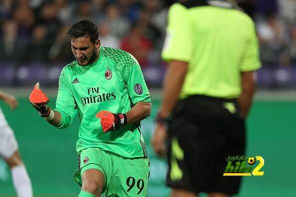 حارس ميلان يتوج بجائزة أفضل لاعب في المباراة ضد فيورونتينا !