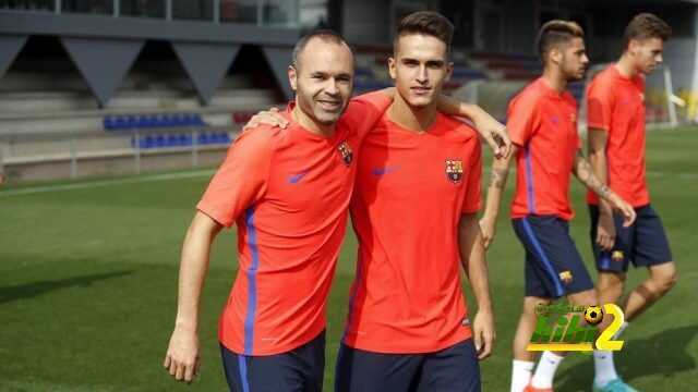صور : برشلونة يستعد لمواجهة مونشنجلادباخ