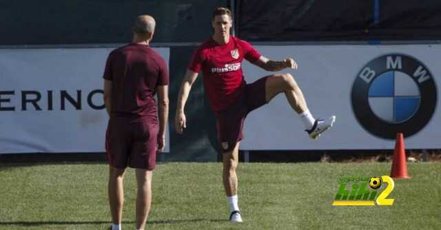 توريس يبدأ التدرب رفقة اتليتكو مدريد