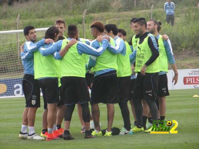 صور : استعدادات منتخب الآوروجواي لمواجهة فنزويلا