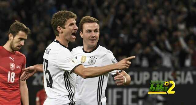 ارقام مولر في اخر مباراتين رفقة المانيا