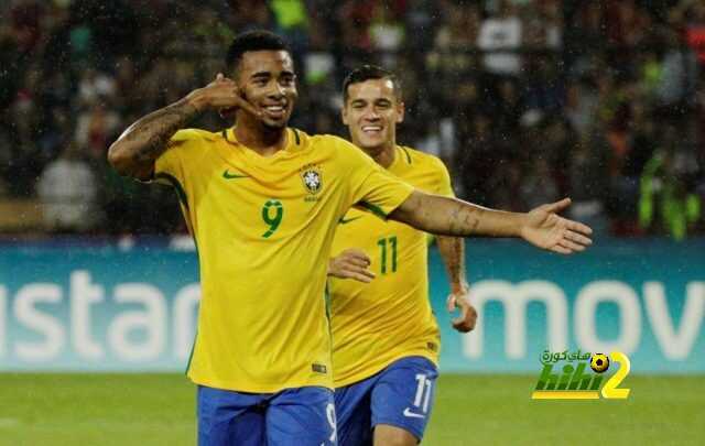 أرقام خيسوس رفقة منتخب البرازيل