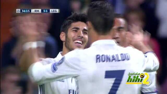 أسينسيو يسجل الهدف الثالث لريال مدريد بعد هدية كريستيانو