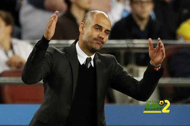 غوارديولا : من الصعب اللعب ضد برشلونة بـ11 لاعب فمابالك بـ10 ..!