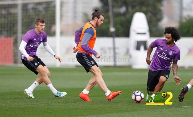 صور : ريال مدريد يستعد لمواجهة بلباو