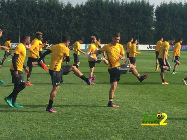 اليوفينتوس يستعد لمواجهة الميلان