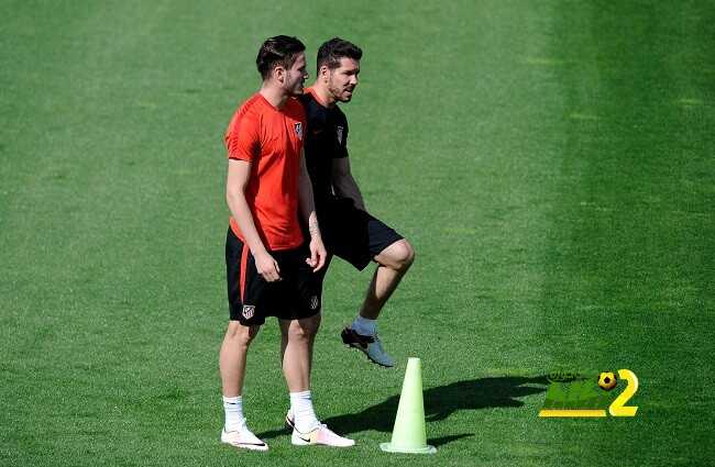 Club Atletico de Madrid Training Session