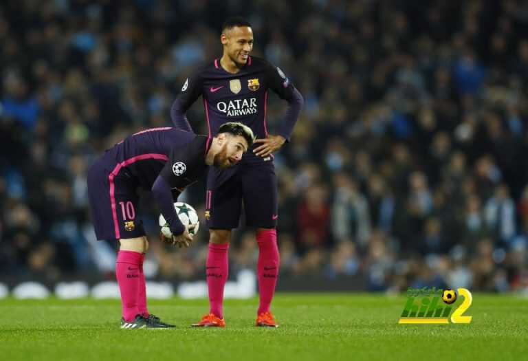 ميسي يساهم في جميع أهداف برشلونة ضد مانشستر سيتي