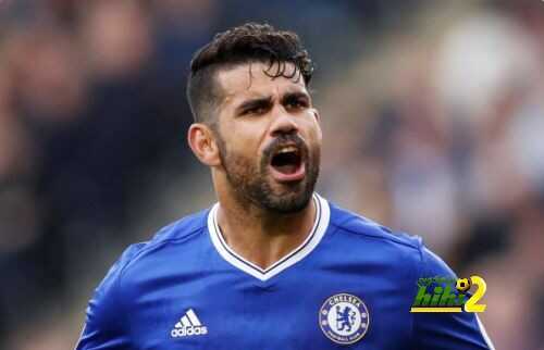 ارقام كوستا خلال اخر مباريات الدوري الانجليزي هذا الموسم
