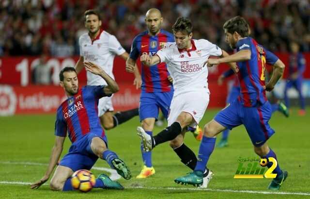 ميسي يقود برشلونة لإنهاء الشوط الأول متعادلا أمام أشبيلية