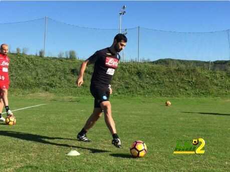 ألبيول يعود لتدريبات نابولي