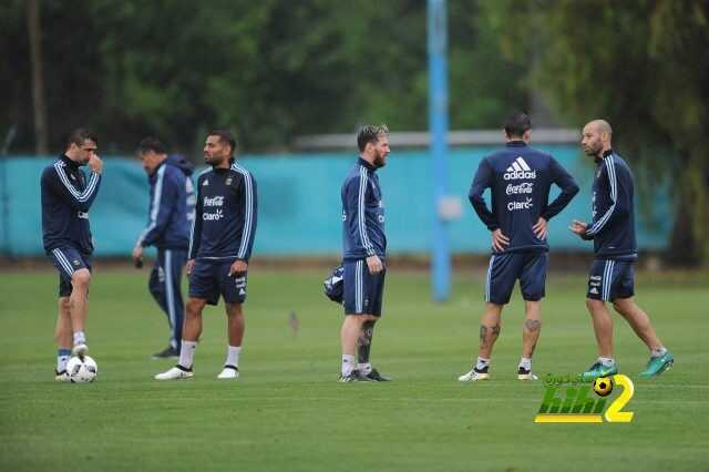 منتخب الآرجنتين يواصل الاستعداد للمنتخب الكولومبي