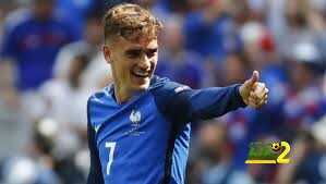 غريزمان ، الأفضل في منتخب فرنسا في 2016