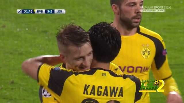 مباراة دورتموند وليغيا وارسو تدخل تاريخ دوري الابطال