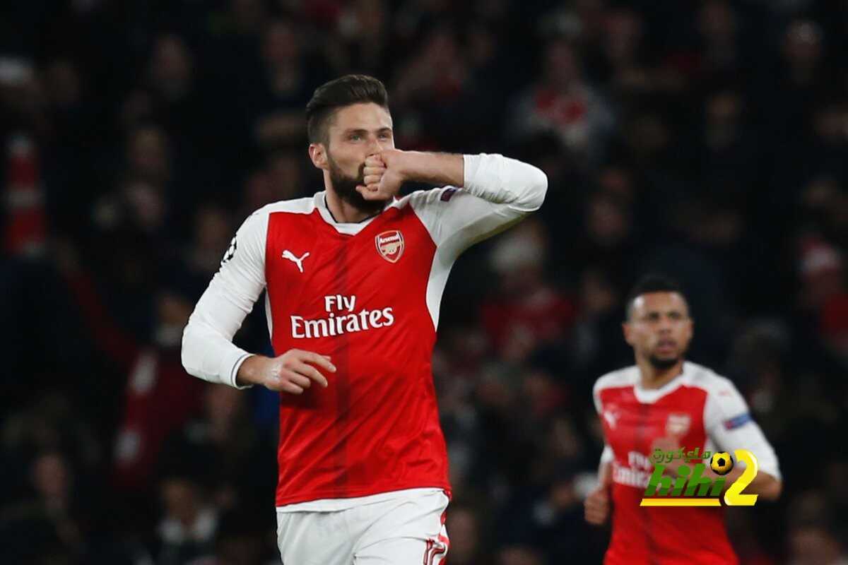 جيرو ، سادس هداف أرسنالي في دوري الأبطال