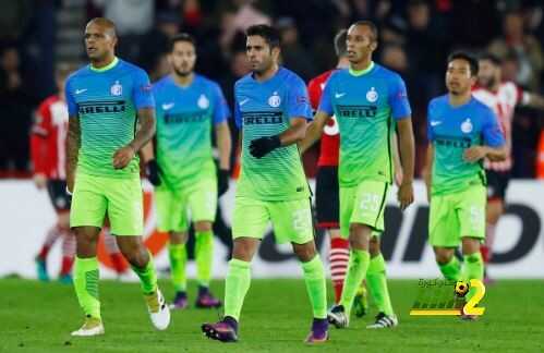 رقم سلبي جديد لانتر ميلان بالدوري الاوروبي