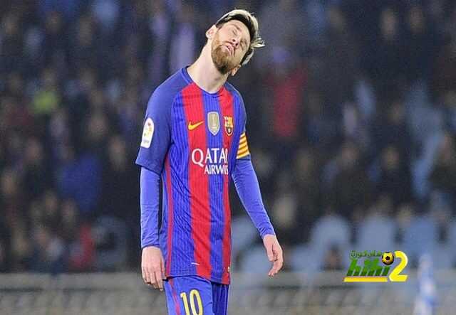 ميسي ضجر من مدربه لويس إنريكي بعد التعادل أمام سوسيداد