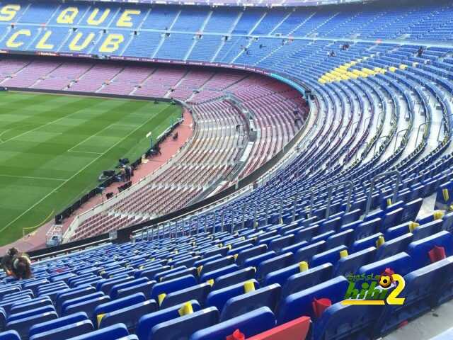 صورة : بدء التحضير لتيفو برشلونة في الكامب نو