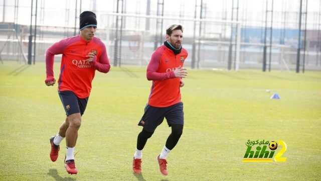 صور : برشلونة يستعد لمواجهة جلادباخ