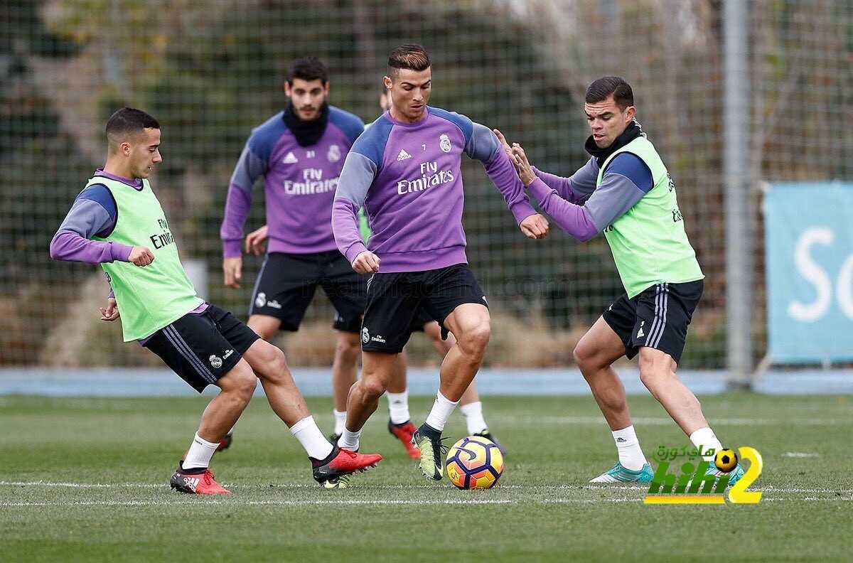 صور : استعدادات ريال مدريد الأخيرة لمباراة الديبور