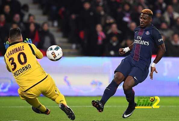 كاردينال أفضل لاعب في مباراة نيس وباريس سان جيرمان