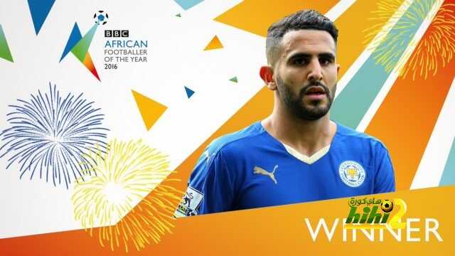 رسميا : رياض محرز ، أفضل لاعب أفريقي في 2016
