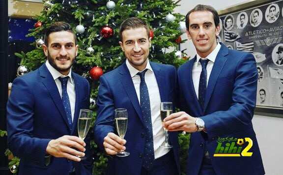 لاعبو اتليتكو مدريد ورسالة خاصة مع الاستعداد لاستقبال عام جديد