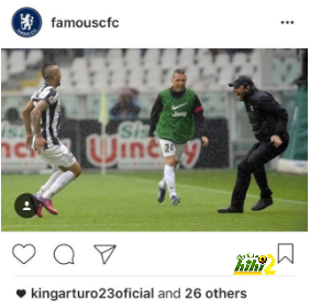 فيدال يوافق على انتقاله لتشيلسي عبر انستغرام!