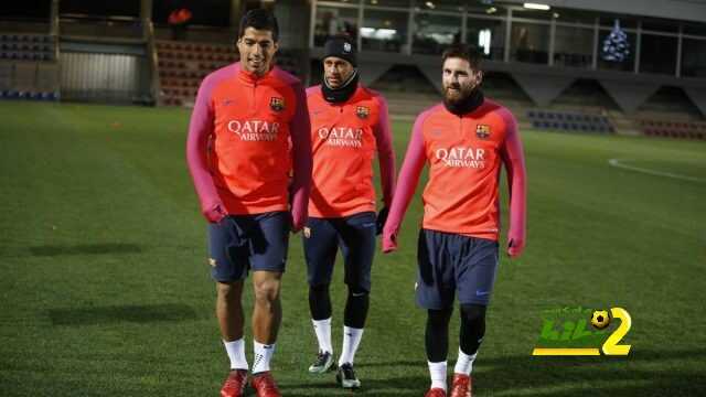 صور : ثلاثي الـMSN يعودون للتدريبات