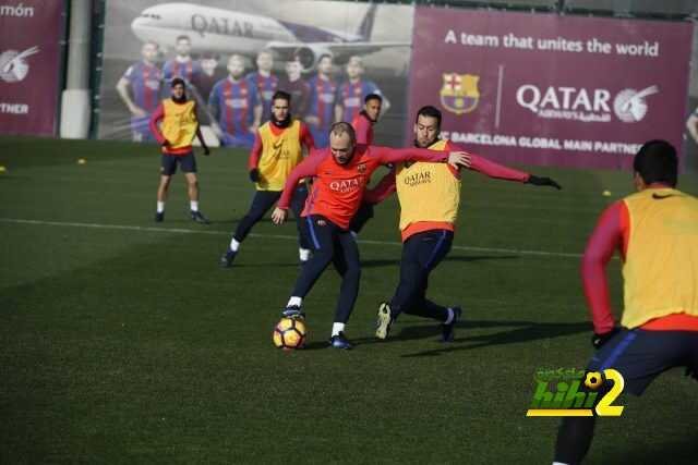 برشلونة يختتم استعداداته لمواجهة فياريال