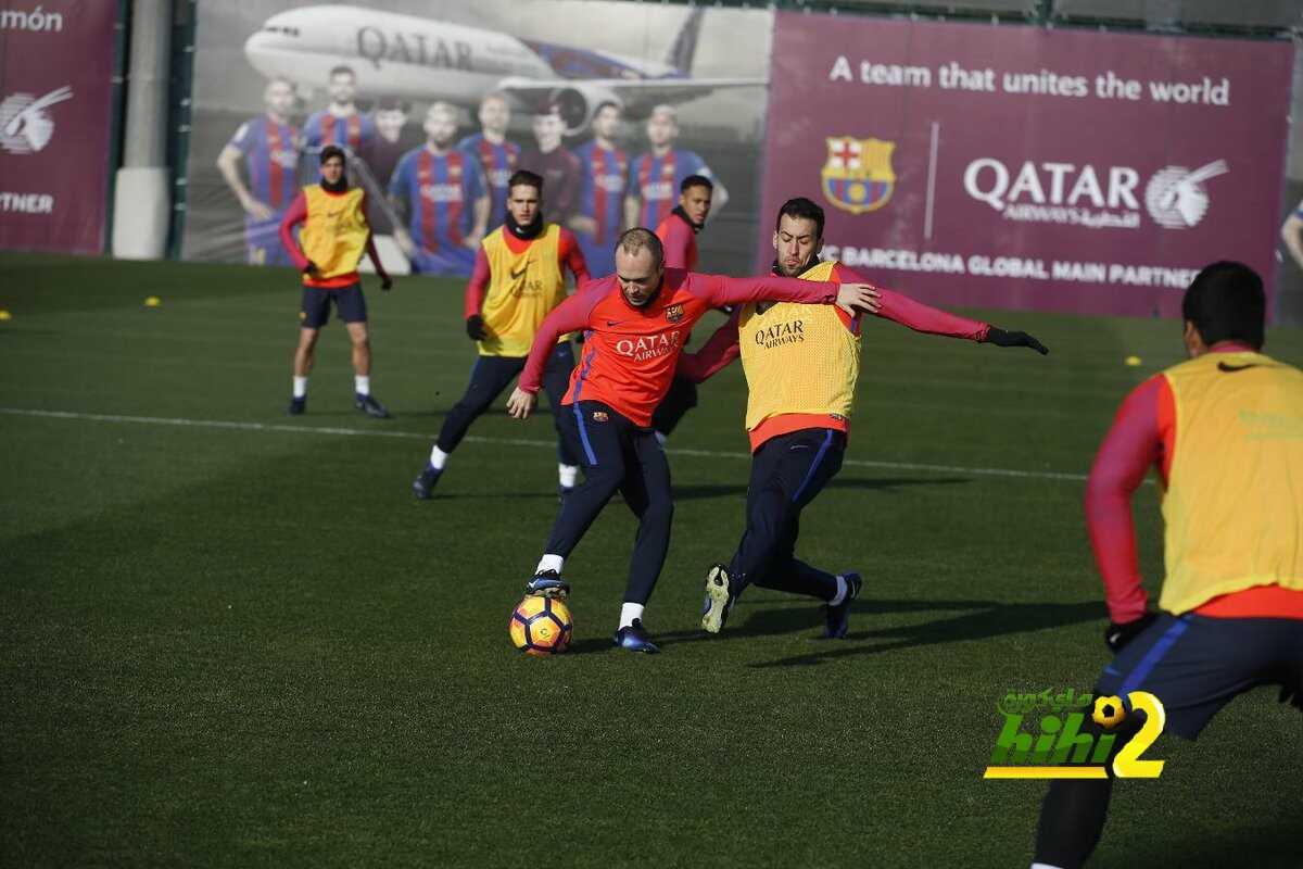 برشلونة يختتم استعداداته لمواجهة فياريال