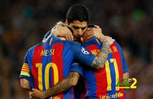 ثلاثي برشلونة يصلا للهدف رقم 300