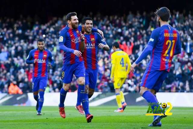 فيديو : برشلونة يكتسح لاس بالماس بخماسية