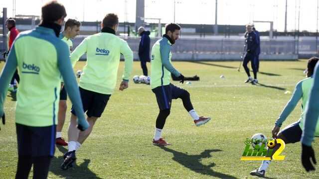 صور من استعدادات برشلونة لريال سوسيداد
