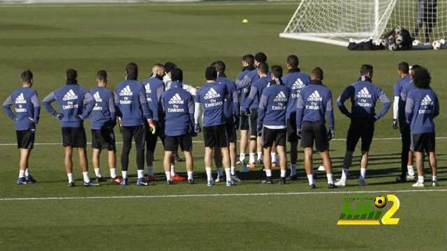 صور : ريال مدريد يستعد لمواجهة ملقا