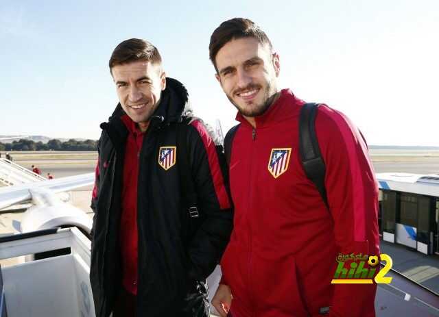 صور من رحلة اتليتكو مدريد لإيبار