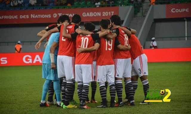 صورة : هكذا احتفل نجوم المنتخب المصري بعد الفوز على المغرب