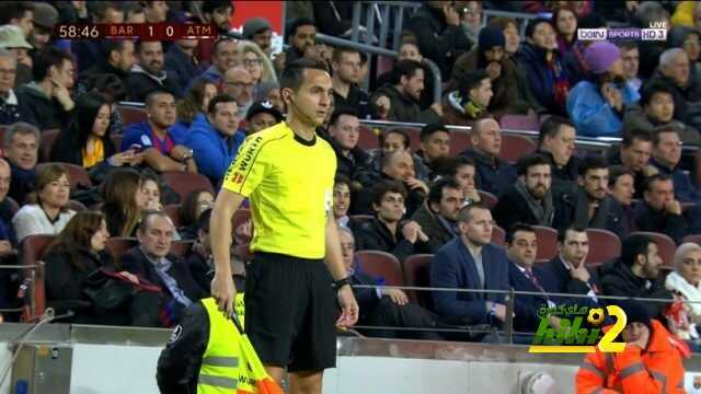 أتلتيكو يُسجل هدفا صحيحا والحكم يُلغيه