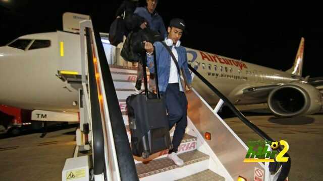 صورة من وصول برشلونة لفيتوريا