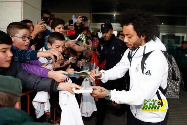 صورة من وصول الريال إلى بامبلونا