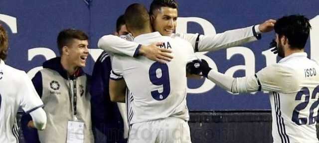 فيديو : ريال مدريد يحقق فوزا هاما على اوساسونا بثلاثية