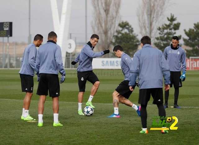 صور : ريال مدريد يختتم استعداداته لمواجهة نابولي