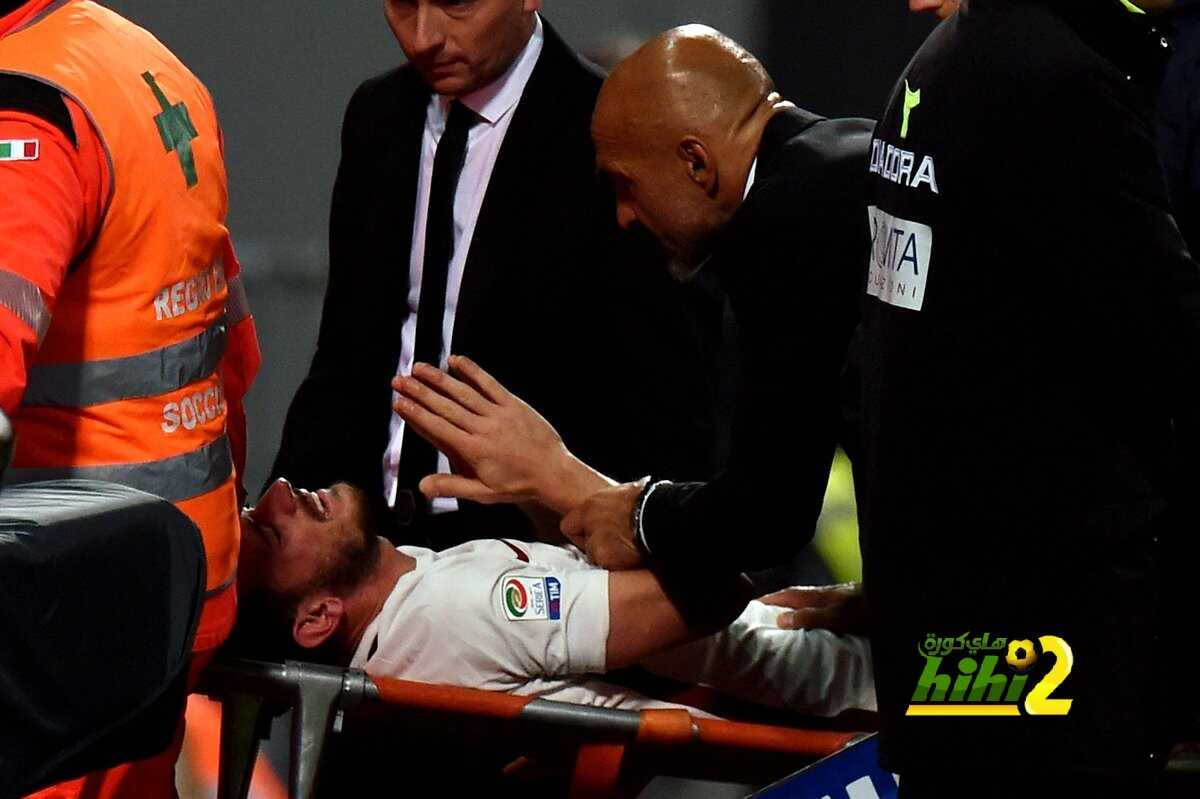 رسميا : فلورينزي يغيب عن روما مابين ستة لـ8 أشهر