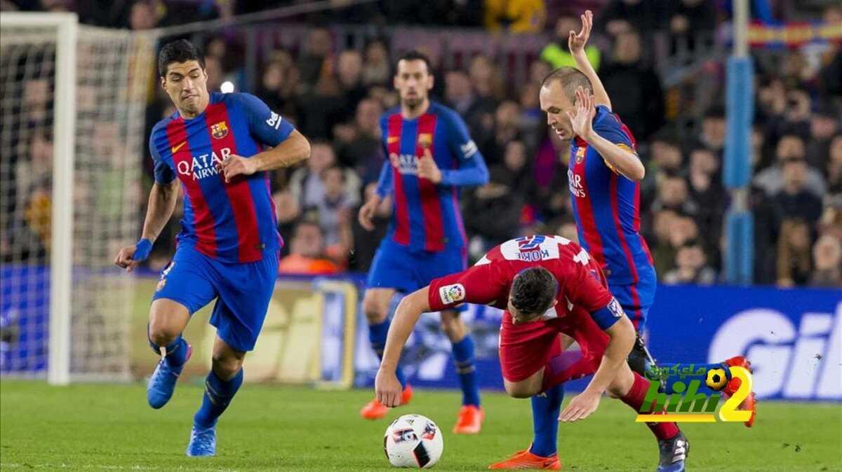 برشلونة يطرق البوابة السابعة أمام اتليتكو مدريد