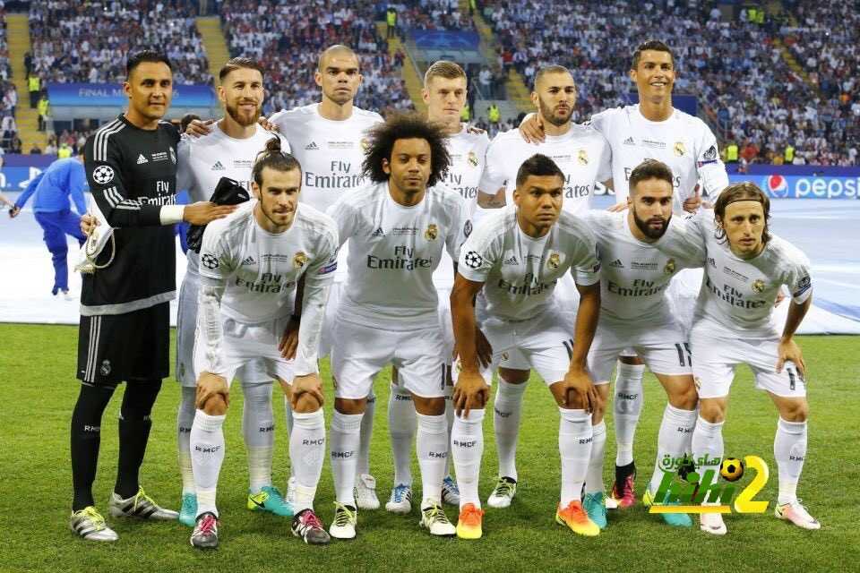ريال مدريد يلعب بتشكيلة نهائي ميلانو
