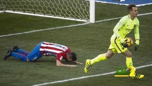 رسالة شتيجن بعد الفوز على اتلتيكو مدريد