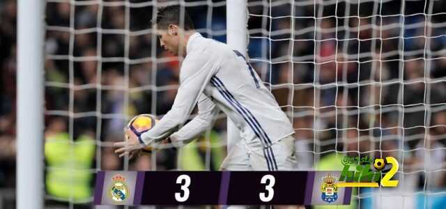فيديو : ريال مدريد يحقق تعادل مثير ضد لاس بالماس