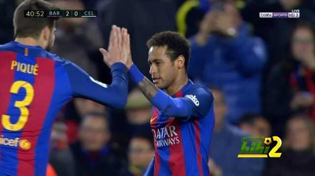 نيمار يُعزز تقدم برشلونة بعد أسيست رائع من ميسي